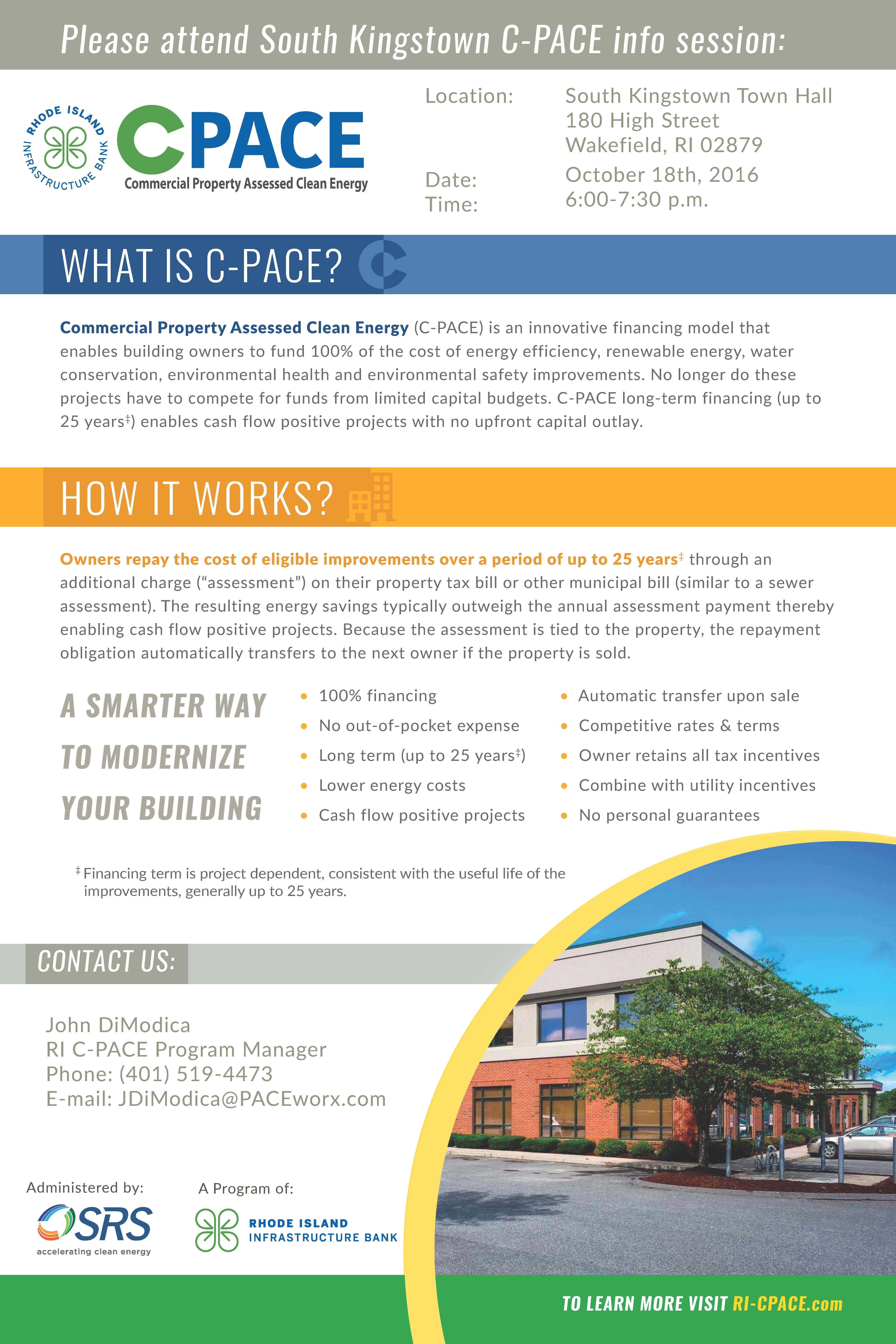C-PACE program flyer